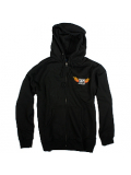 DSD06-MZH-M MEN ZIP HOODIE "FLAME D" MEDIUM, зображення 1